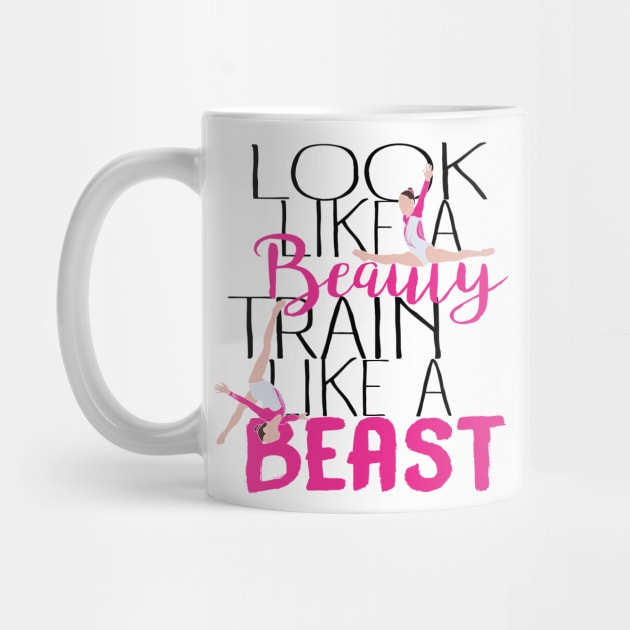 Look Like A Beauty Train Like A Beast - Gymnastics by FlexiblePeople